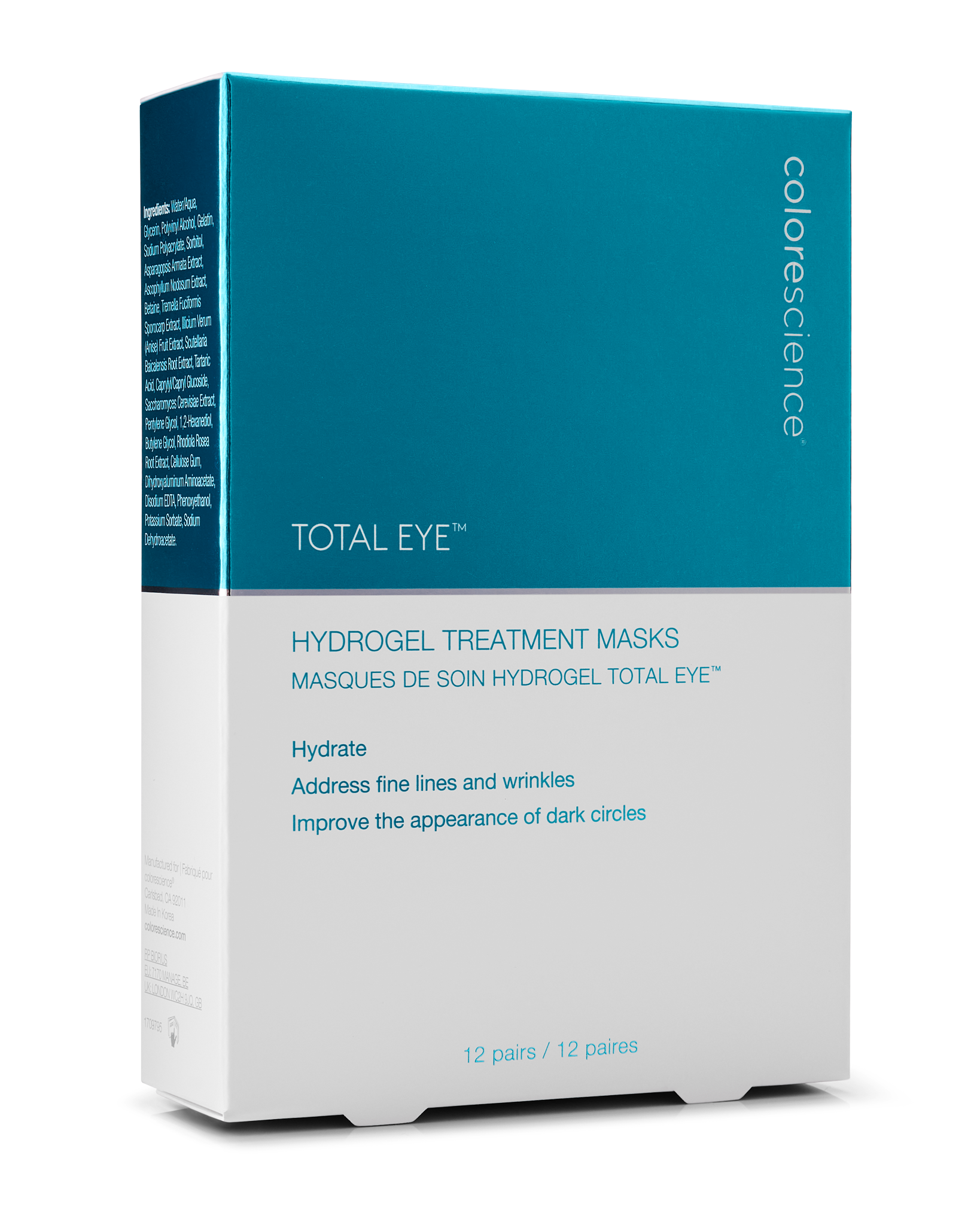 Masques de traitement TOTAL EYE® 12 paires