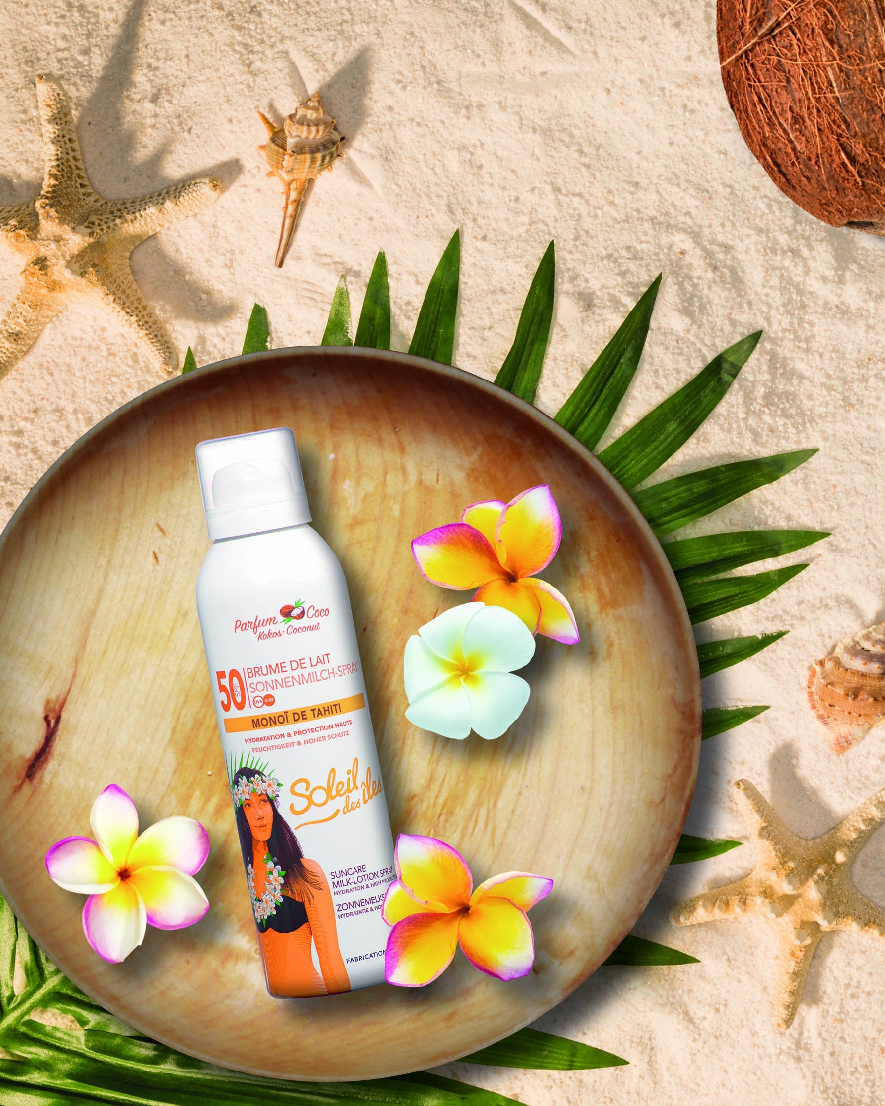 Coconut Milk Mist SPF 50 with Monoï de Tahiti